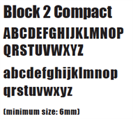 Block Font Athletics