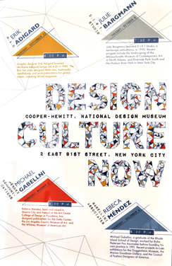 Design Culture Now poster