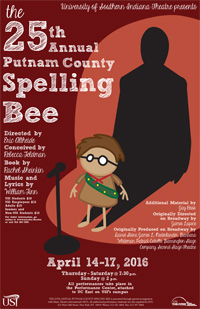 25th Annual Putnam County Spelling Bee poster