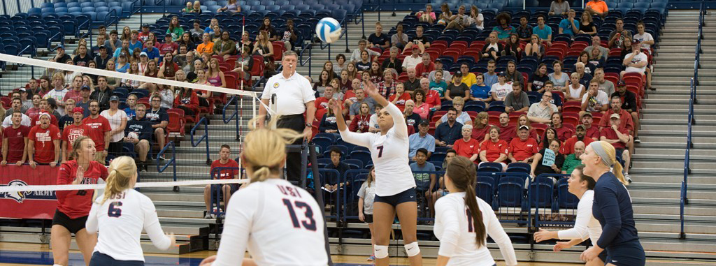 USI volleyball game