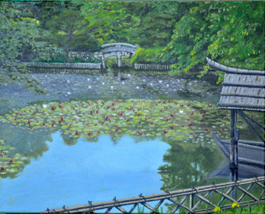 The Water Lily Pond artwork