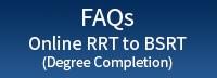 FAQ button for online (degree completion) BSRT