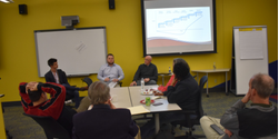 Eagle Innovation Accelerator biweekly workshop discussion