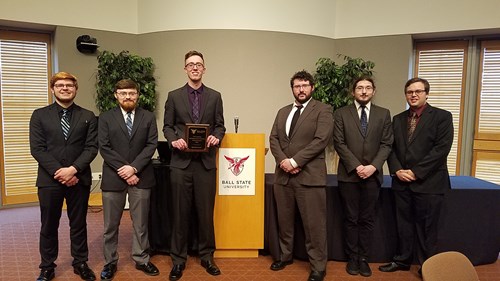 USI team members take second place in Information Systems competition