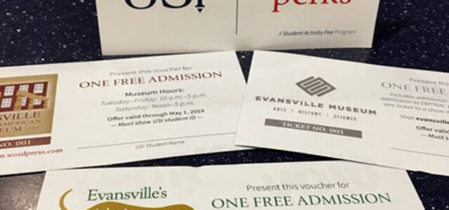 Various admission tickets to local venues