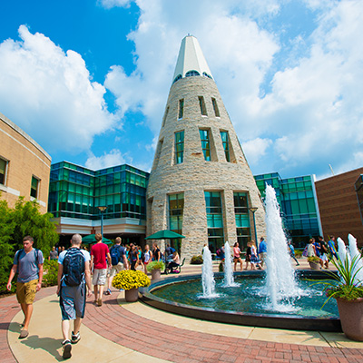 Campus photo of the University Center