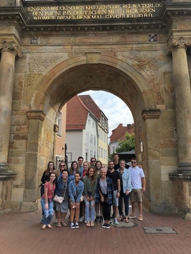 USI Students at Osnabruck Germany study abroad
