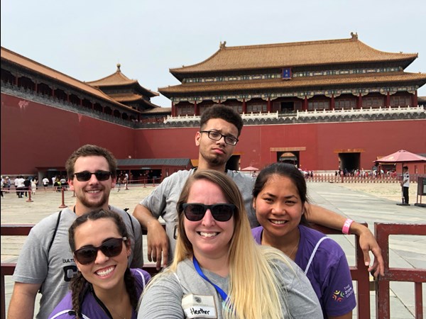 Image of SSS at the Forbidden City