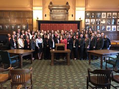 USI Students group photo in the Supreme Court