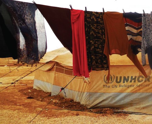 Desert Tent in Syria