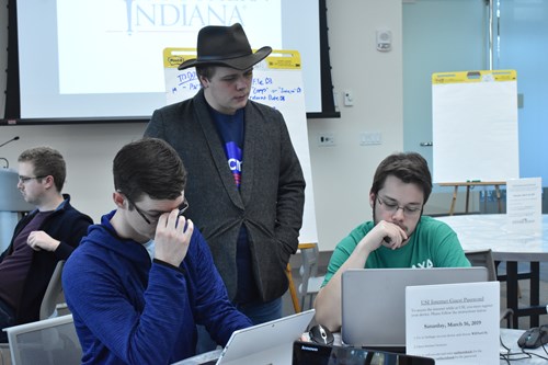 USI Hackathon, hosted by USI's student chapter of Association for Computing Machinery Club (ACM)
