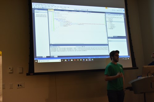 USI Hackathon, hosted by USI's student chapter of Association for Computing Machinery Club (ACM)