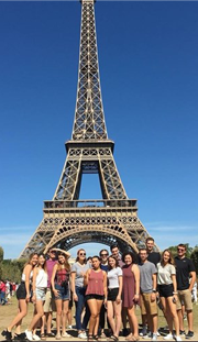 Students who are in USI Study Abroad program