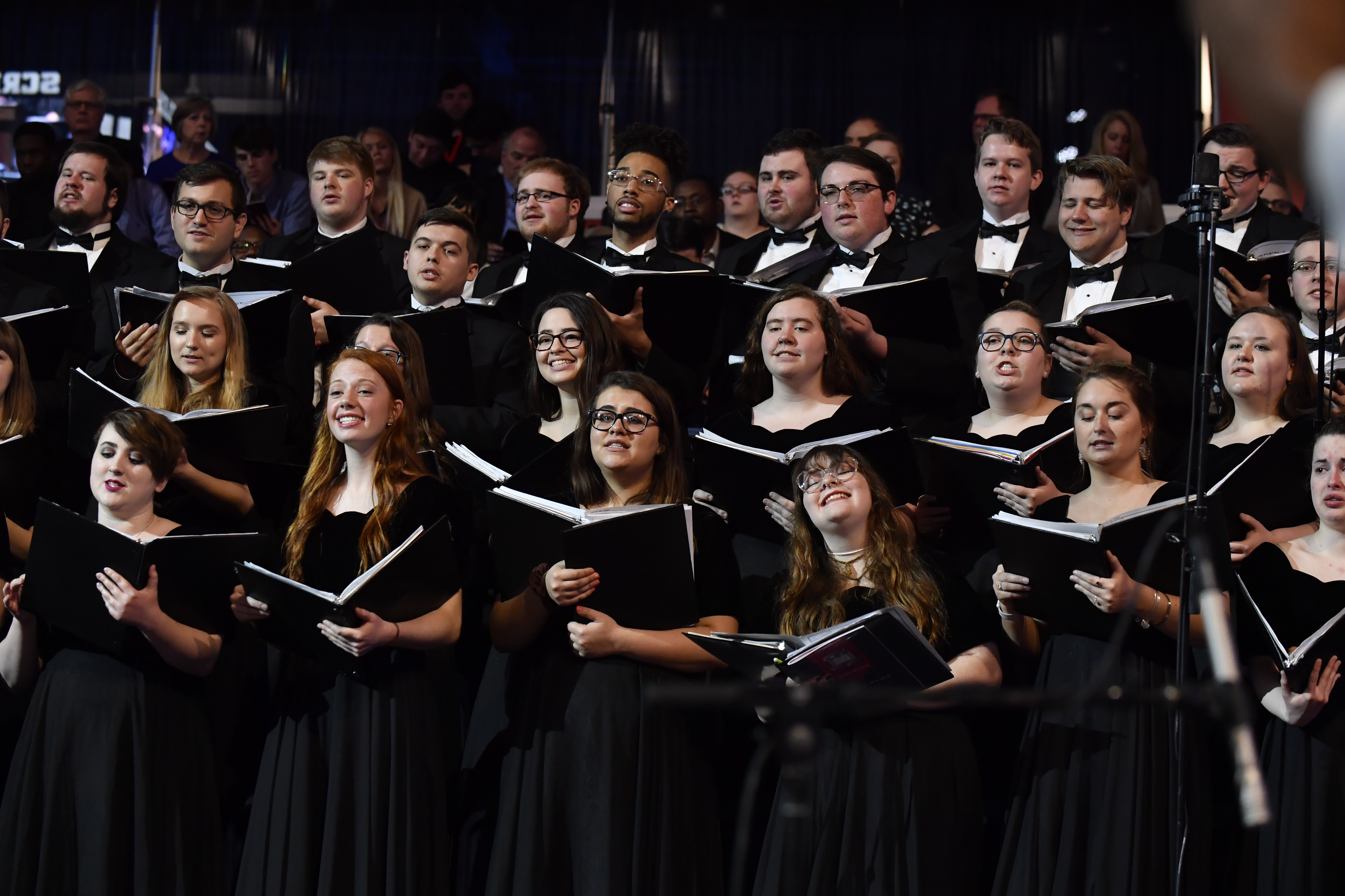 USI Choir performing at the Inauguration of Dr. Ronald Rochon