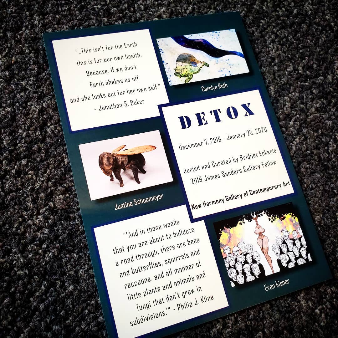 Detox postcard