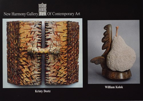 2 sculptures by Kristy Deetz and William Kolok