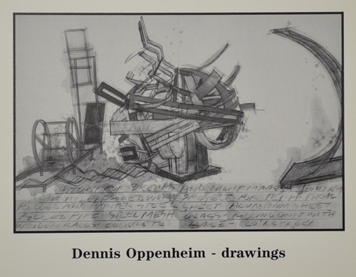Dennis Oppenheim- drawings