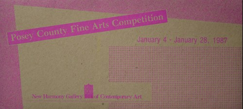 Posey County Fine Arts Competition January 4-January 28, 1987