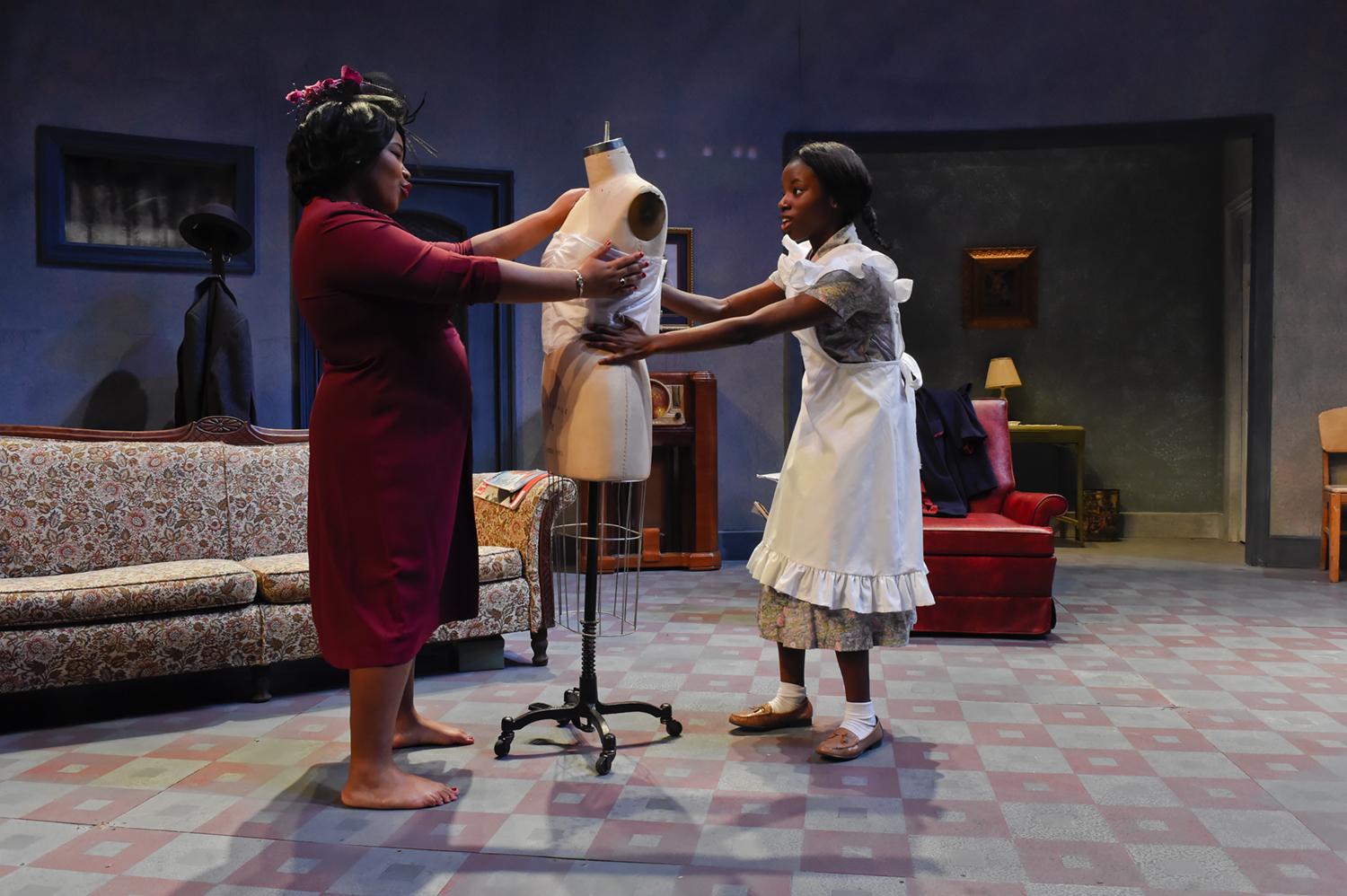 Jada performing in "Crumbs from the Table of Joy"