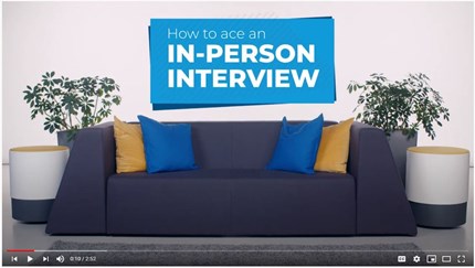 How to ace an in person interview