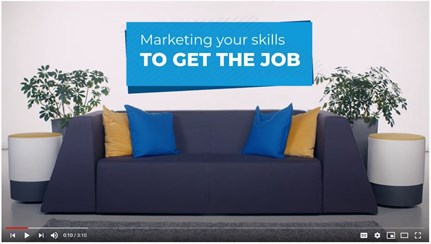 Marketing your skills to get the job