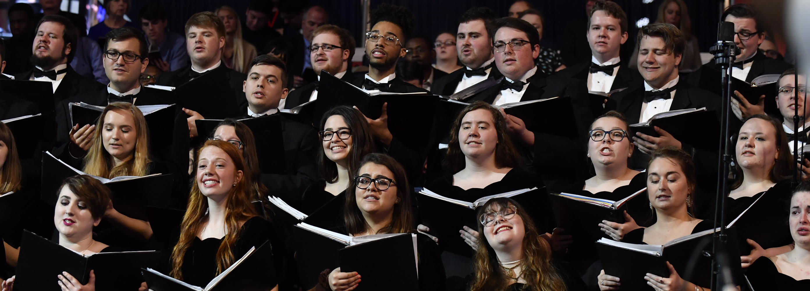 USI choir performing at Inauguration 2019