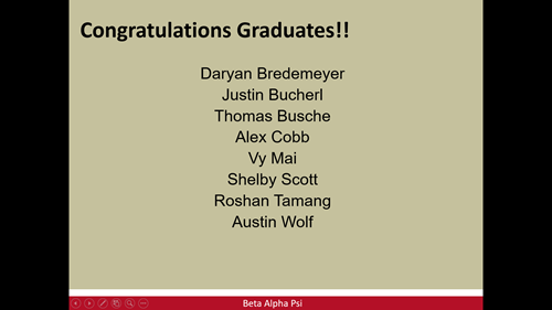 BAP Graduates