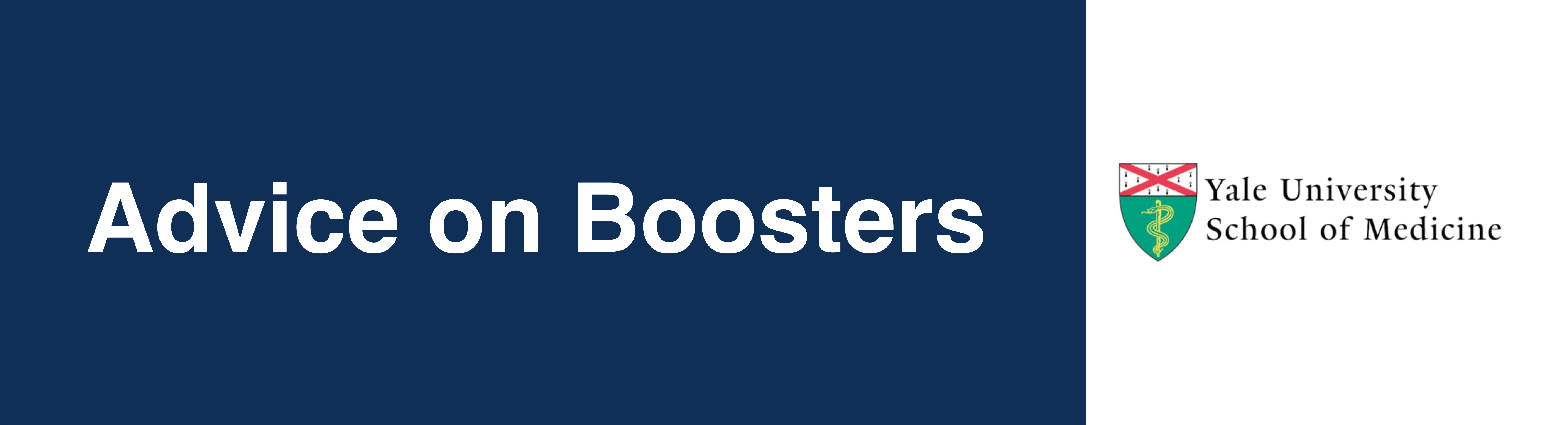 Yale Medicine on Boosters